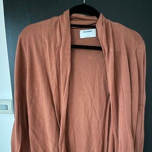 Old Navy Rust Open Cardigan